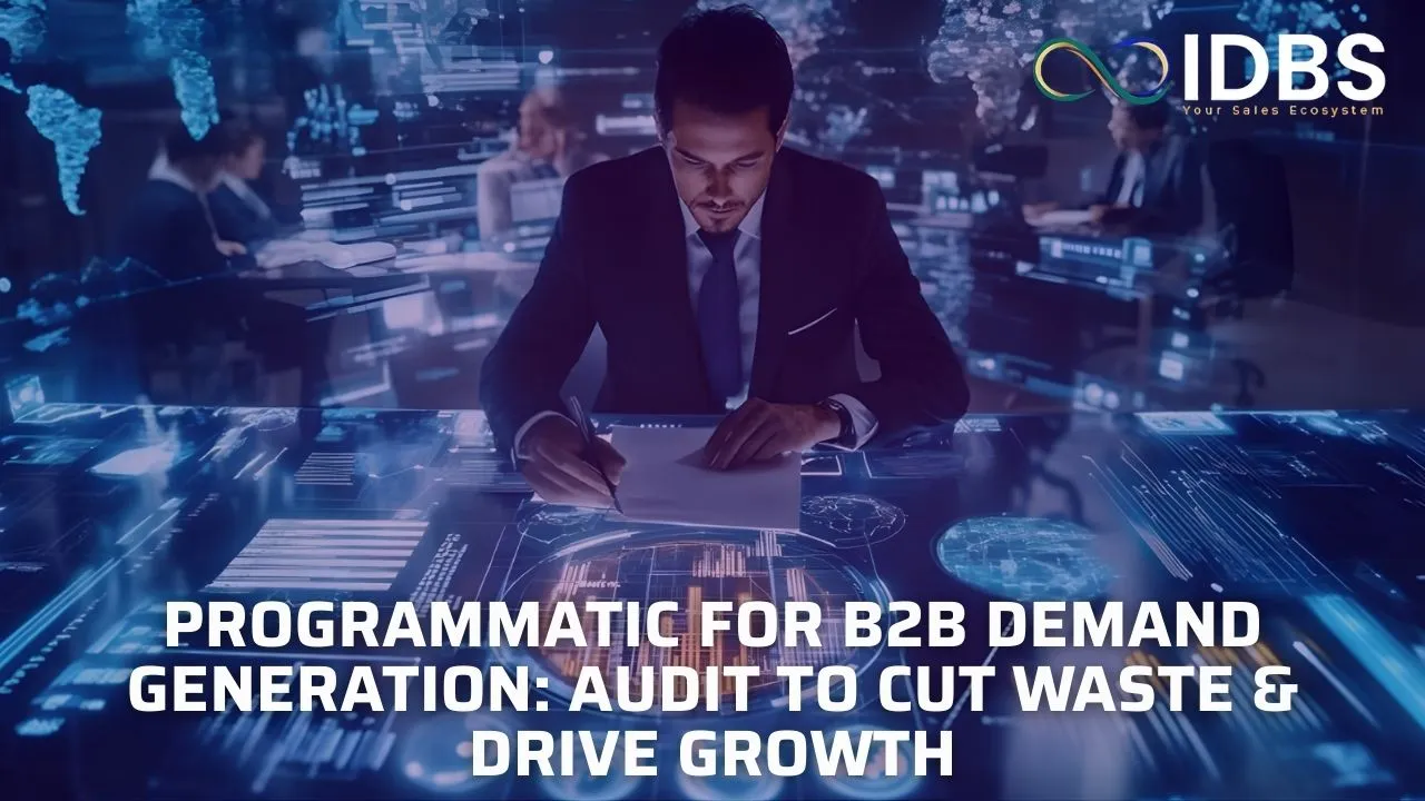 Programmatic for B2B Demand Generation: Audit to Cut Waste & Drive Growth