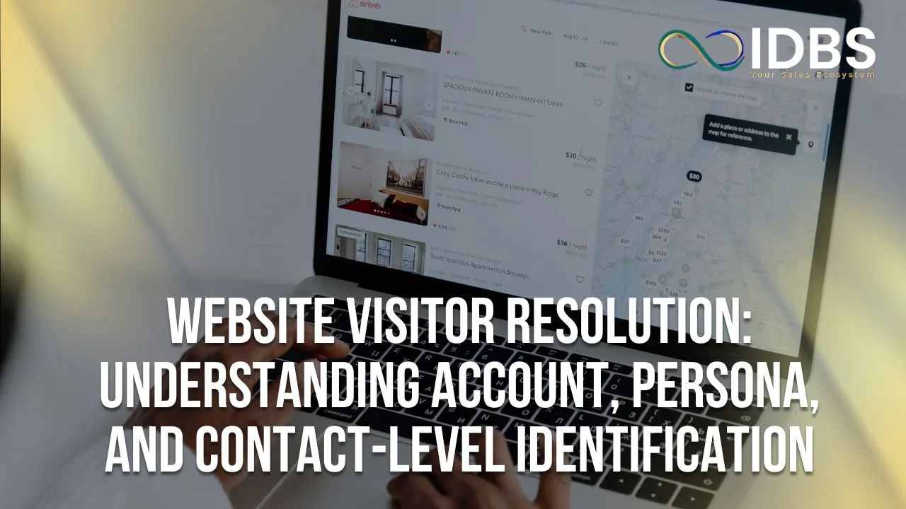 Website Visitor Resolution: Understanding Account, Persona, and Contact-Level Identification