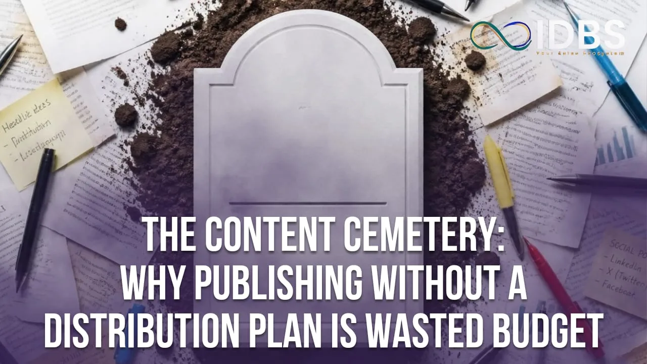 The Content Cemetery: Why Publishing Without a Distribution Plan Is Wasted Budget